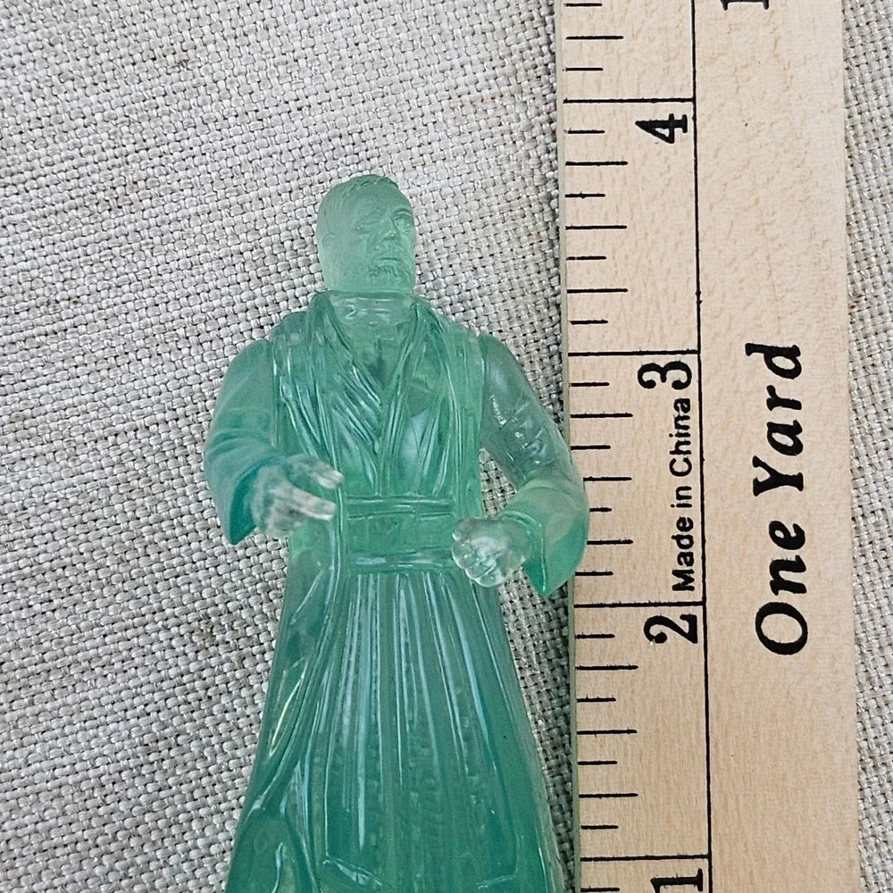 Kenner Star Wars Obi-Wan Kenobi 3.75 Power of the Force Spirit Green 1997 Figure